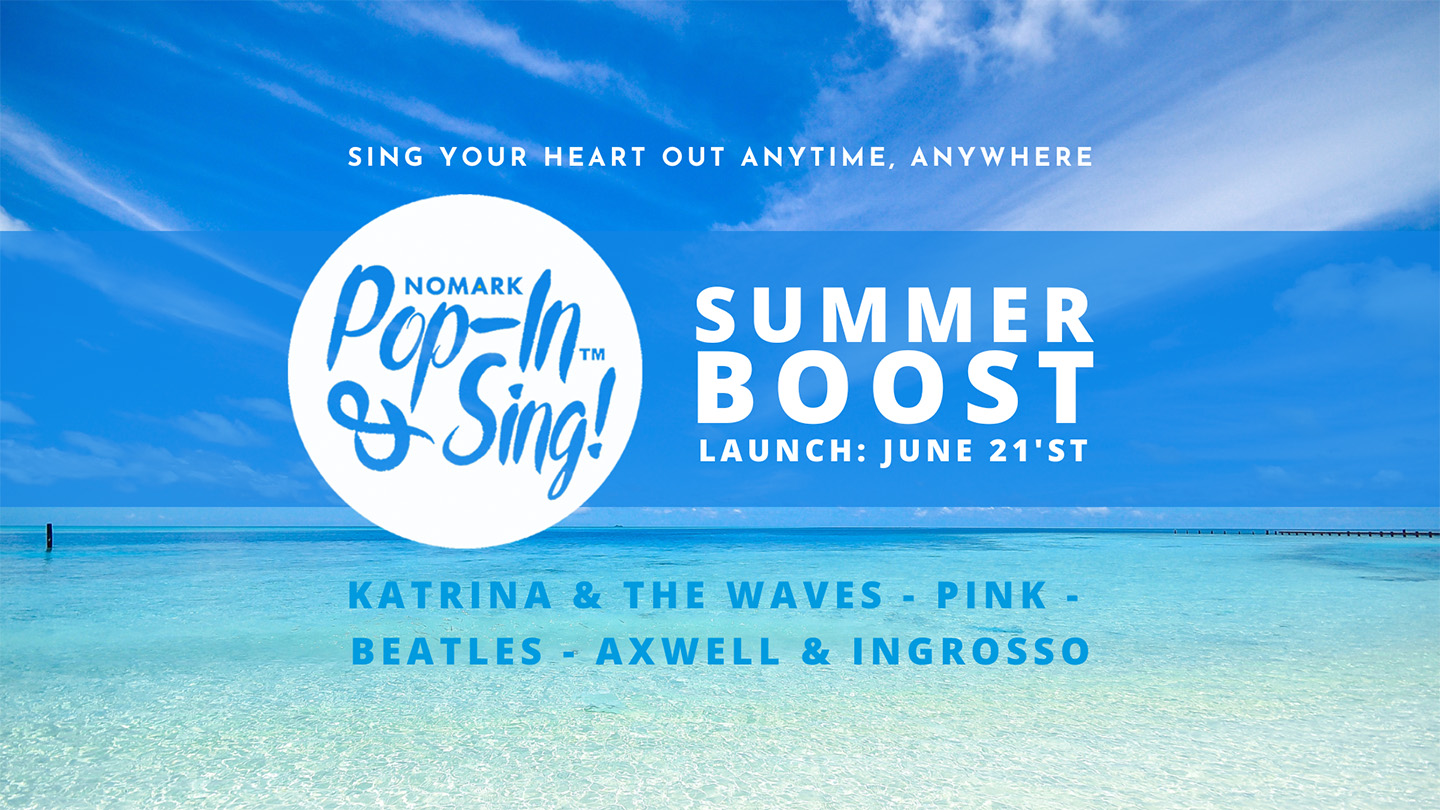 Pop-in & Sing Online Summer Boost 2023