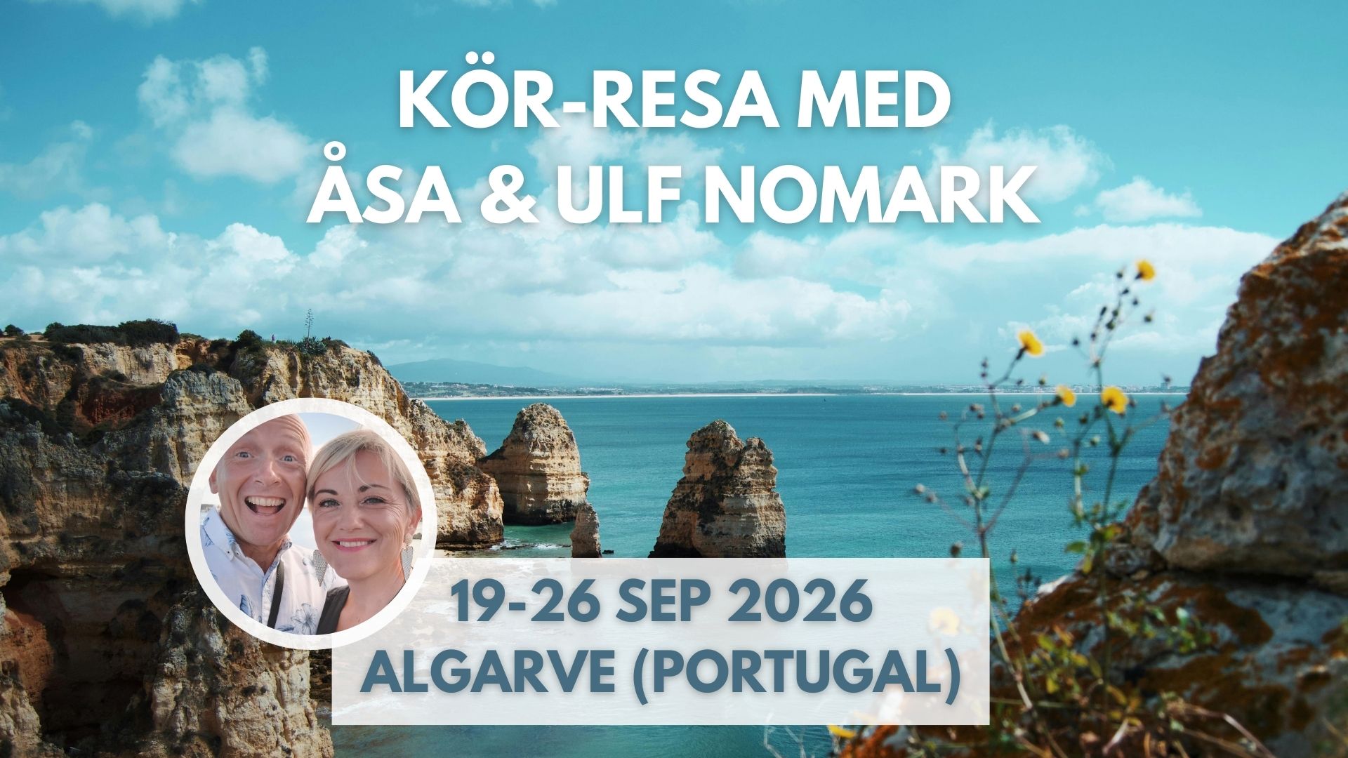 K&ouml;rresa till Algarve (Portgual) med &Aring;sa & Ulf Nomark