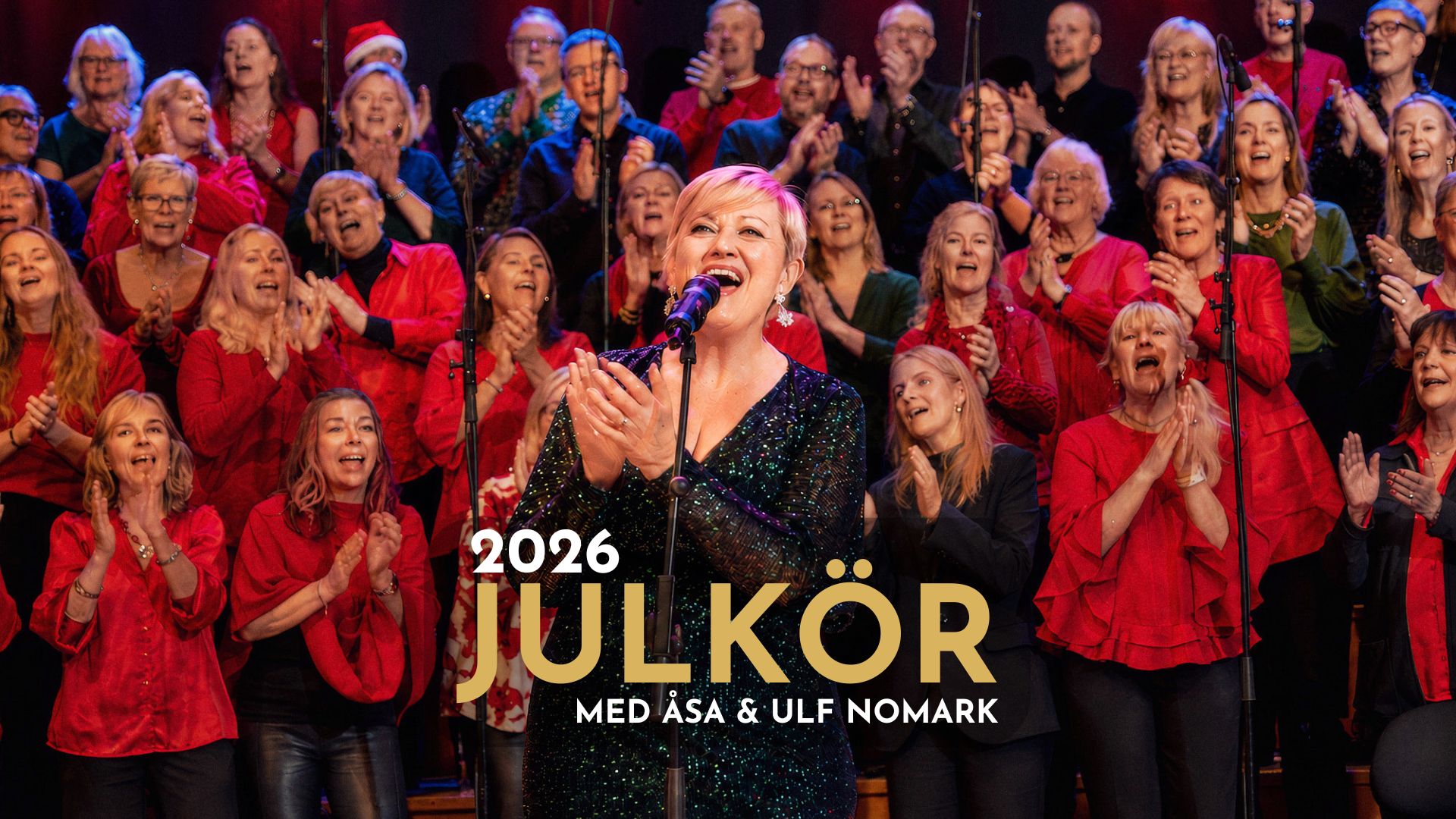 Julkör 2026 med Åsa och Ulf Nomark