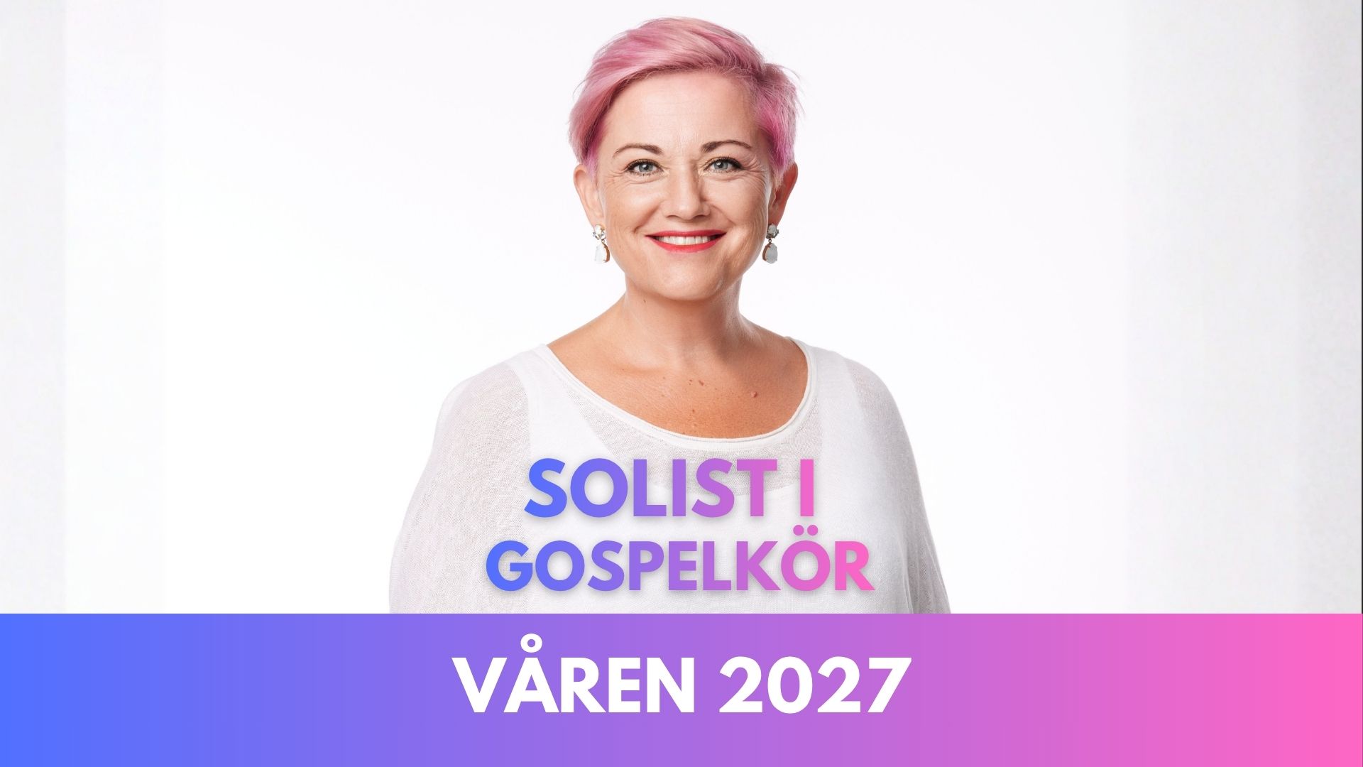 Solist i gospelkör - inspirationsdagar/workshopdagar med Åsa och Ulf Nomark